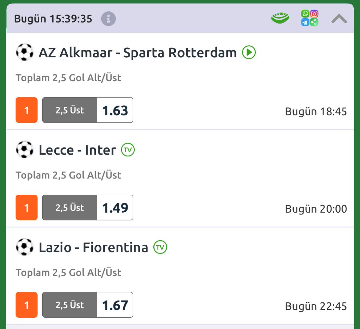 Günün Kuponu ✔️

• Kupon kazanırsa beni Takip edip Rt ve Yorum atan 5 kişiye 500₺ nakit verelim