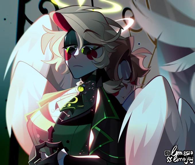 Learning how to draw light #HazbinHotel #HazbinHotelOC