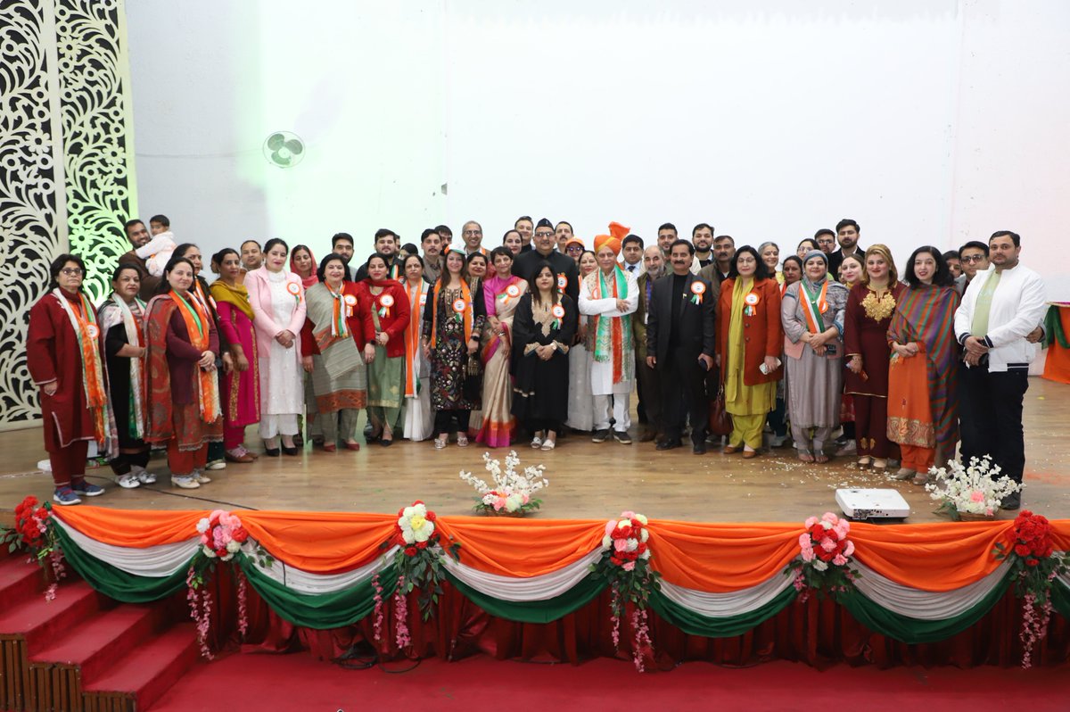 GMCHJAMMU's tweet photo. Celebration of  Republic day 2025 in  GMC Jammu https://t.co/nxOL2mrdo8