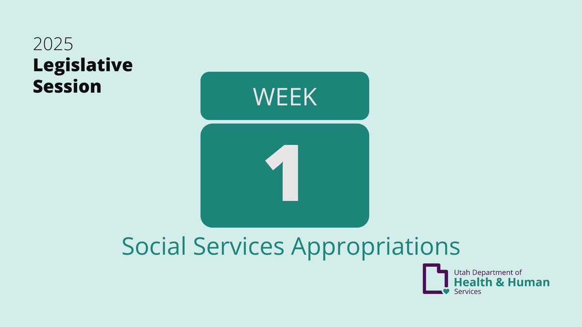 UtahDHHS's tweet image. This week, we kicked off the Legislative Session with reports to the Social Services Appropriations Subcommittee.

This committee reviews our base budget and considers @govCox’s recommended budget for our programs.

This is our opportunity to be accountable to your elected…