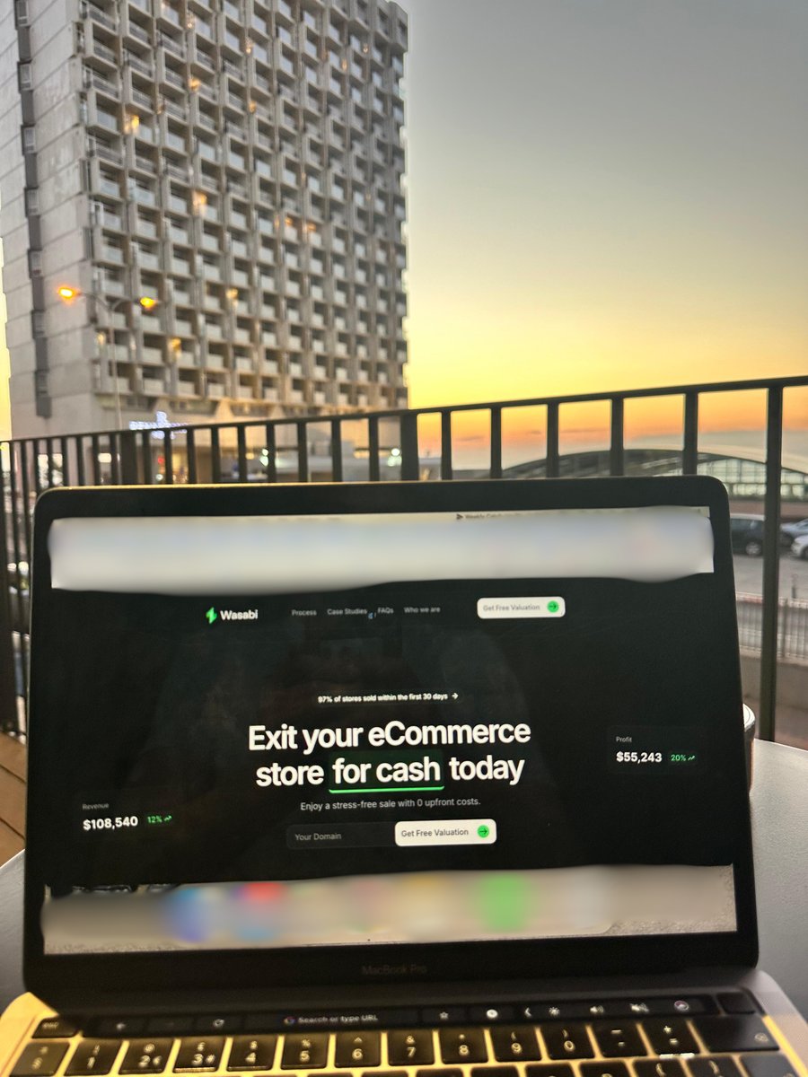 Just closed the deal…

Sold my ecom store for $105,000

It only took 23 days to make it happen

Most people don’t know their store is worth this much

Comment “SELL” and I’ll show you how to cash out

(must be following)