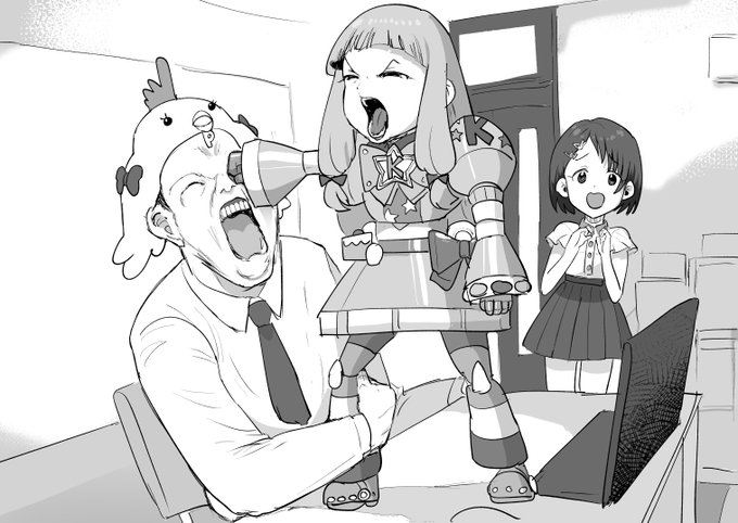 いい写真を見かけたので模写した 