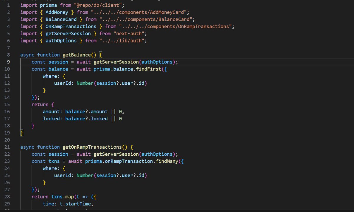im_pradeep_ydv's tweet photo. 🚀#Day60 of #100DaysOfCode
✅ Created routes: Dashboard, Transaction Transfer, P2P
✅ Improved the UI for better UX
✅ Fixed bugs & cleared TypeScript errors
Loving the progress on my #paytmWallet project! 💻
@kirat_tw @100xDevs
#WebDev #NextJS #Prisma #TypeScript #Coding https://t.co/RNJfhShkoJ