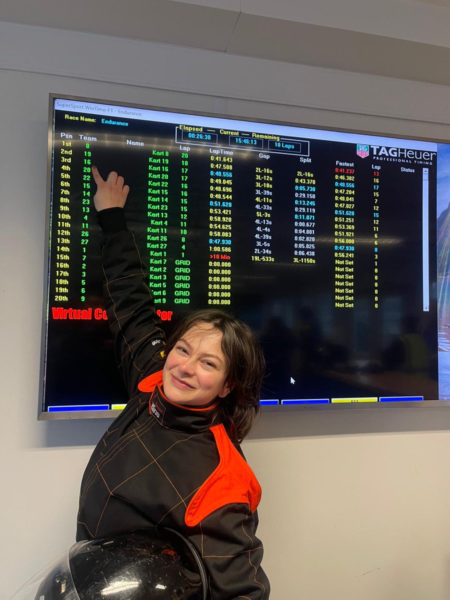 Not science-related, but I went go-karting for the first time ever and somehow placed 3rd out of 17! 
I don’t even know how to drive—just vibes, speed, and a little accidental chaos (sorry to those I bumped off the track 😆🏎️)

PS is it a good CV example of determination? 💪😂