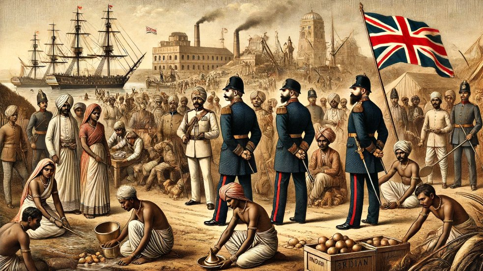 Diverse_inn's tweet photo. 🚨 Shocking revelation: The UK's richest 10% reportedly took $33.8 trillion—half of the $64.82 trillion wealth looted from India 🇮🇳.

This exploitation fueled British elite luxury while leaving millions in India in poverty and distress. 💔 https://t.co/XYPtkjlyC7