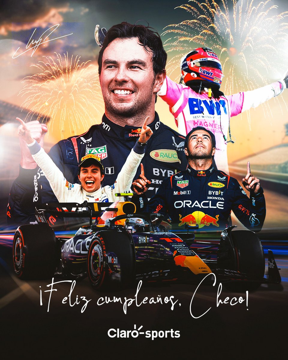ClaroSports's tweet photo. ¡FELIZ CUMPLEAÑOS, CHECO! 🔥🇲🇽🥳

35 primaveras del tapatío regalándonos grandes emociones y llenando nuestro corazón de alegría
¡Que sean muchos más llenos de salud y grandes éxitos! 💪 https://t.co/xCOF9siO8Z