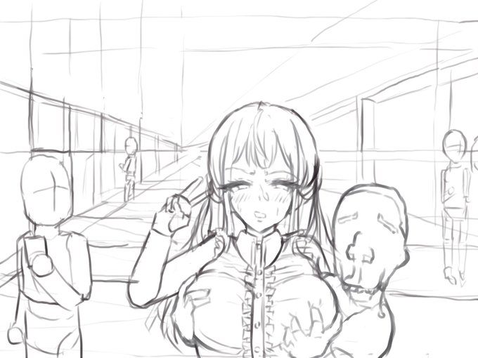 落ガキ
パース練習 