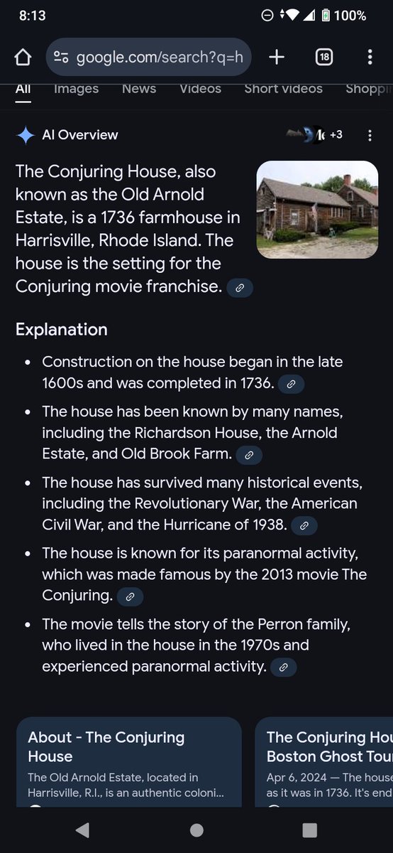 KidrickNathan's tweet photo. @joshdub @YourNarrator1 @sauceddie @mully #theconjuringhouse #theboys #video #vistingtheconjuring https://t.co/syCO8LcUA2