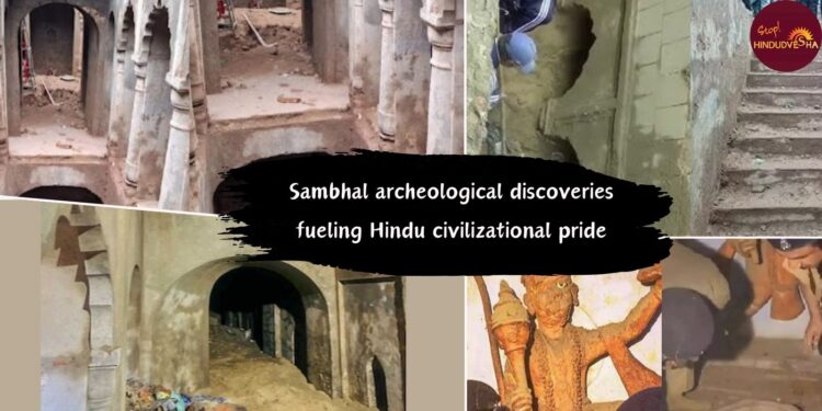 IHindudvesha's tweet image. Sambhal: Revival of Dharma
stophindudvesha.org/reclaiming-ind…
Sacred wells and temples resurface, exposing centuries of colonial erasure. Sambhal, the birthplace of Bhagwan Kalki, leads India’s cultural resurgence.
Know how it’s reclaiming its legacy. 
#SambhalMandir #BhagwanKalki #Hindu…