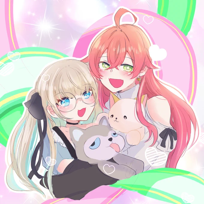 #獅子どろーいんぐ #とうといえ いちゃいちゃ感謝\うぉいうぉい/ 