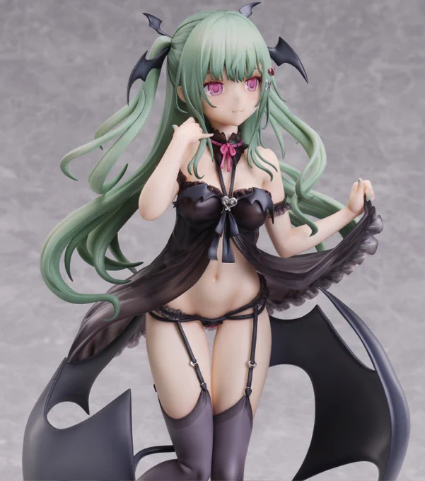 お知らせkaroryの抱き枕イラストをもとに…なんと!サキュバスちゃんがフィギュアになりました絶賛予約受付中なのでぜひおっきくいっぱい召喚して下さい 