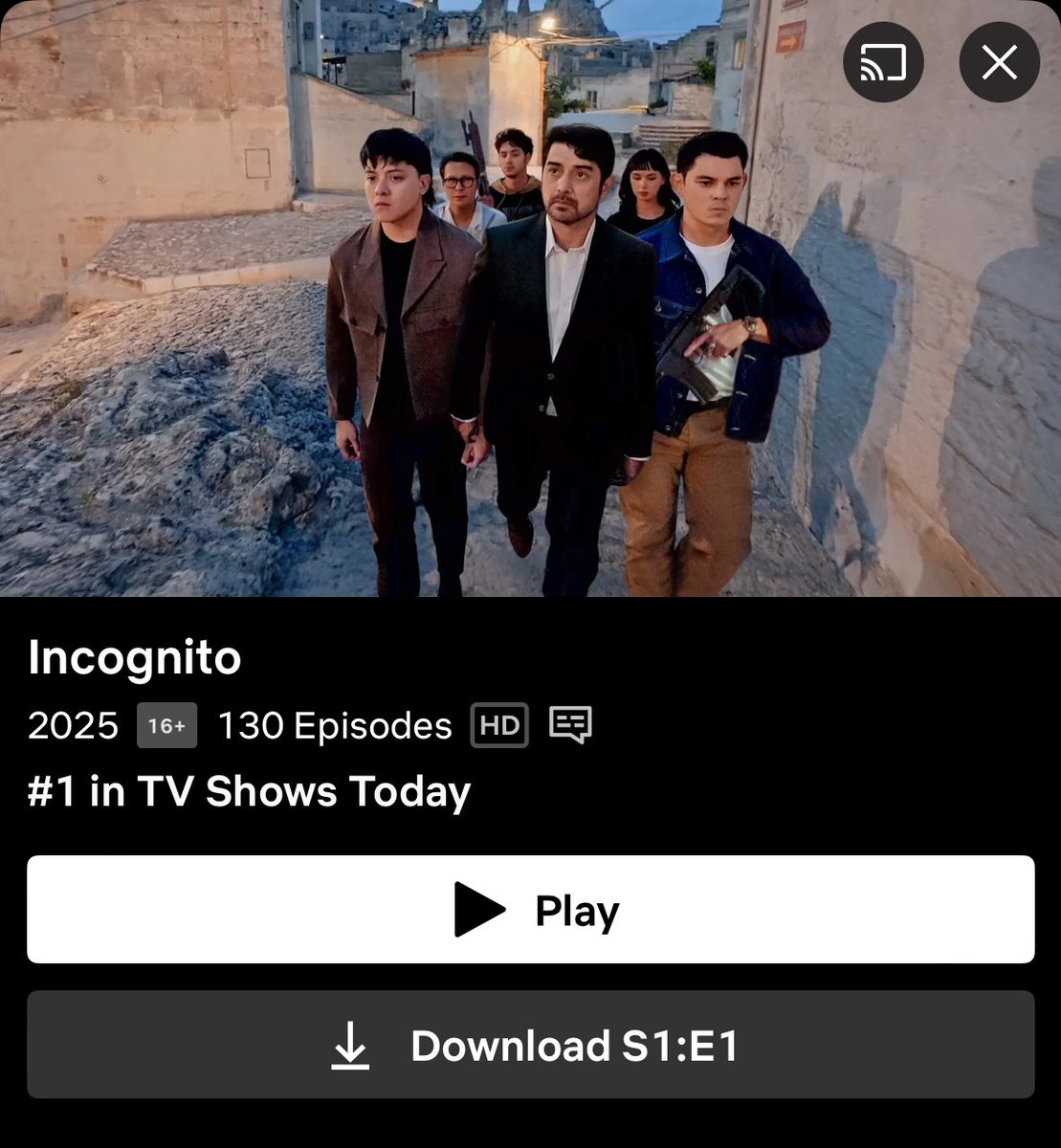 Gave #INCOGNITO a chance and I’m so glad it didn’t disappoint because, FINALLY, a local series that’s actually worth watching!!