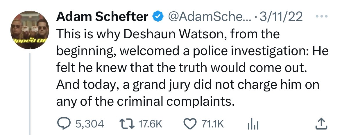 RealBirdLawyer's tweet photo. Adam Schefter has always been a hack https://t.co/ze95dUU900
