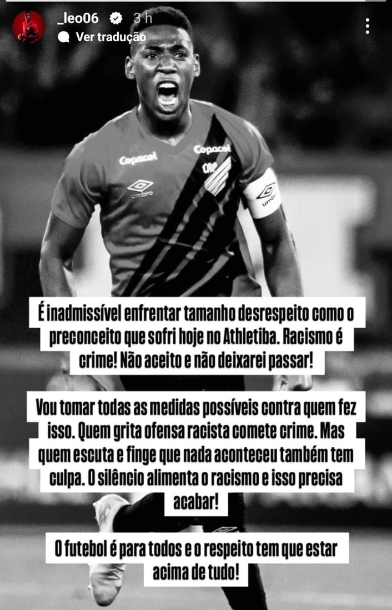 Pra cima daquele verme, Léo! Isso se resolve com cadeia!