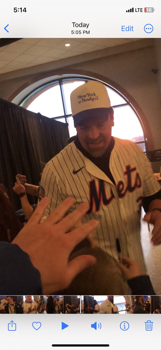 Thank you for a great day yesterday, <a href="/Mets/">New York Mets</a>. We had an amazin’ time.