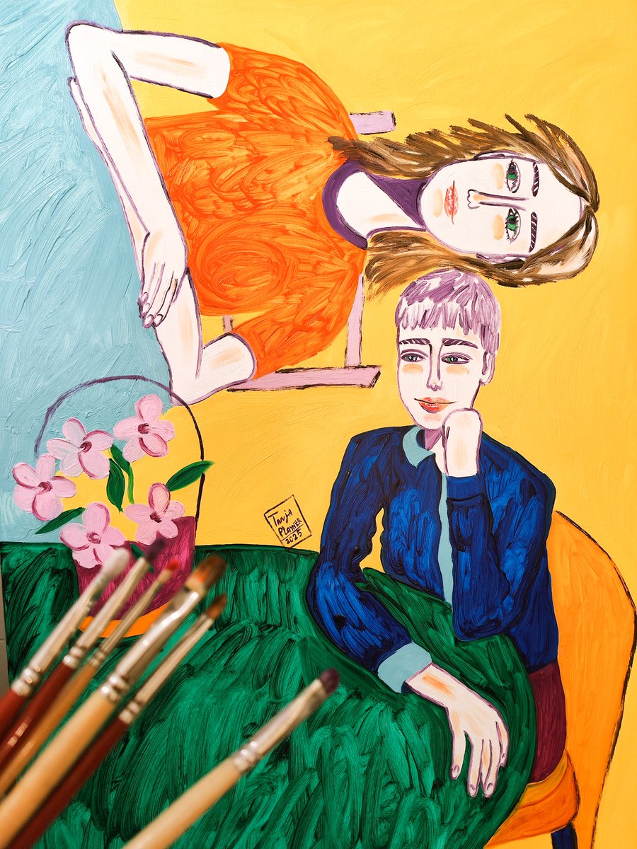 When a work of art is born ...
"A work of art is a very personal, intimate journey into the artist's sensitivity that he/she allows the viewer. But this is not for every artists self-evidence."

Tanja Playner

#contemporaryart #contemporaryartist #artist #modernart #painting