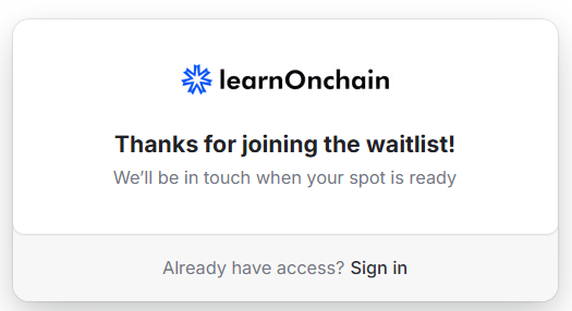 onchainlearn's tweet photo. Big things are coming! Ready to revolutionize how you learn about blockchain?

Join our waitlist now and be the FIRST to experience the future of Onchain education!

🎓Secure your spot today: https://t.co/3CWUO9PFv6 https://t.co/J8MY8c0r2R