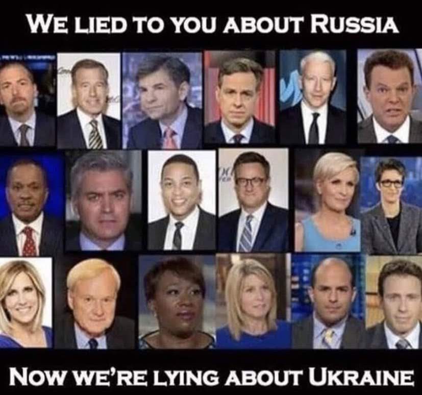 flipartist's tweet photo. @AlpenHofnarr @RealAlexJones Serious media like all these Russia Hoax propagandists?#brainWASHED
@fbi
@CivilRights
#DualJustice
#FBI
#FBICorruption
#FBIGestapo
#FBLie
#Fascist
@NBCNews
@CBSNews
@maddow
@cnnbrk https://t.co/layYF7PUHa