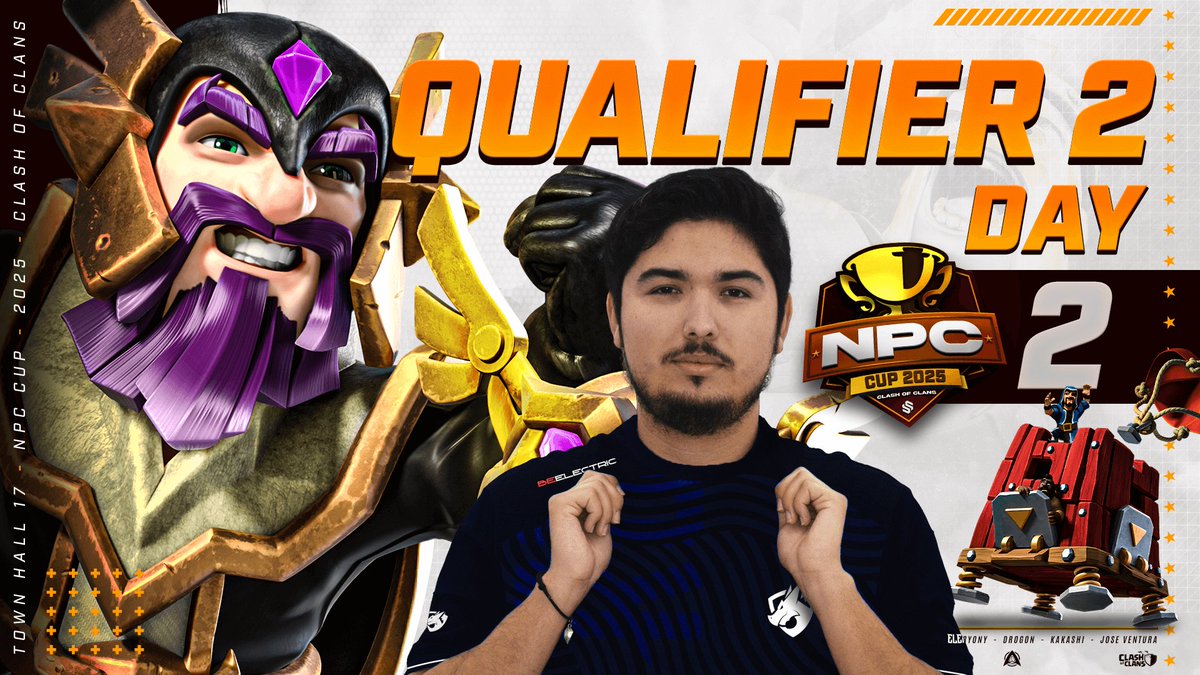 Sockers SU (@sockers_) on Twitter photo 🔴 LIVE
#NCP
QUALIFIER 2 DÍA 2
✅ <a href="/TeamElektros/">Team Elektros</a>
Hoy 3 Rondas
🔴 youtube.com/live/XN0TCtYHu…
🟣twitch.tv/sockerssu
#CLASHOFCLANS 🔴 LIVE
#NCP
QUALIFIER 2 DÍA 2
✅ <a href="/TeamElektros/">Team Elektros</a>
Hoy 3 Rondas
🔴 youtube.com/live/XN0TCtYHu…
🟣twitch.tv/sockerssu
#CLASHOFCLANS