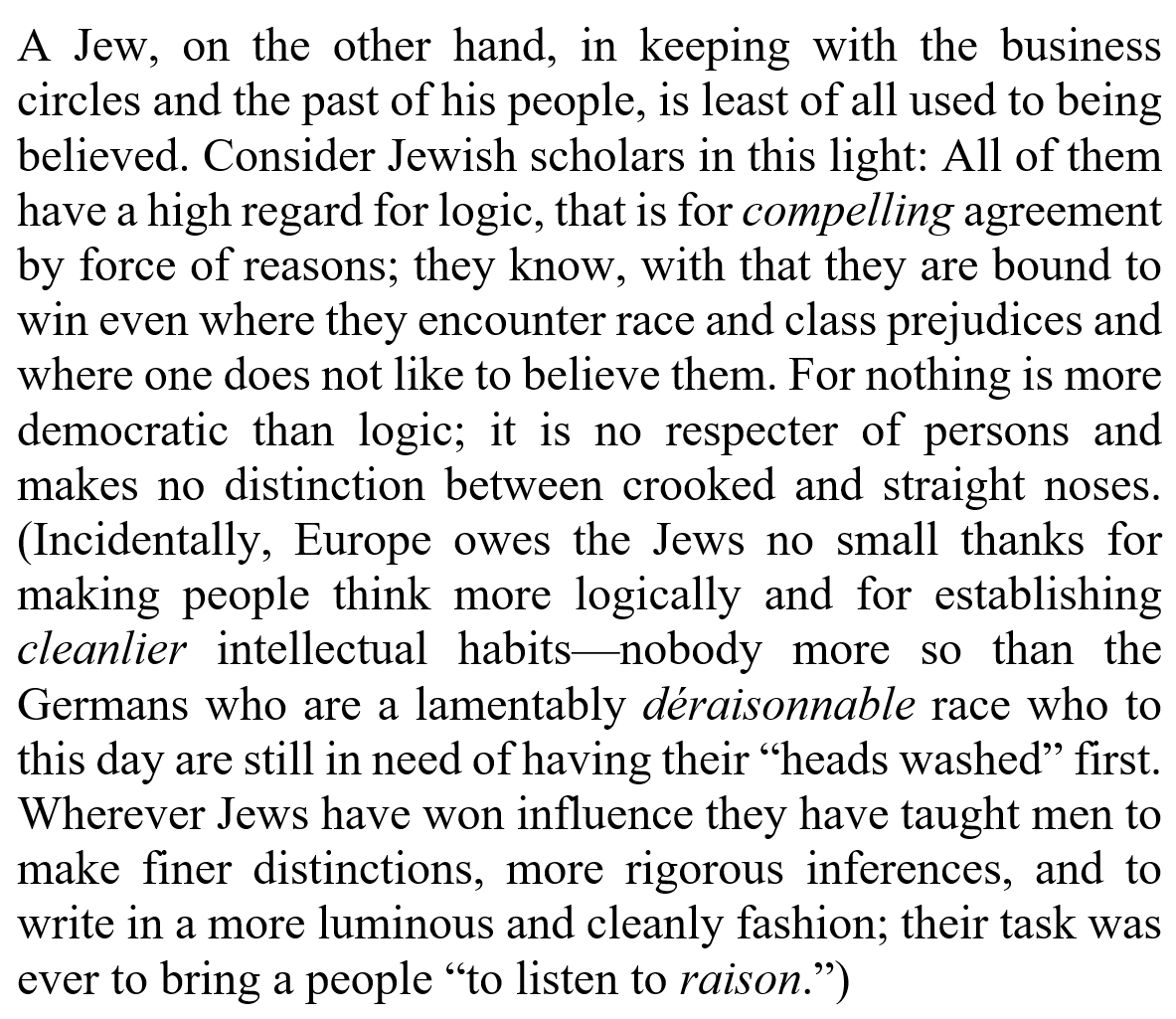 nathancofnas's tweet photo. Online Nietzscheans would be disappointed if they ever read Nietzsche

(The Gay Science, § 348) https://t.co/OHtgwQaKWP