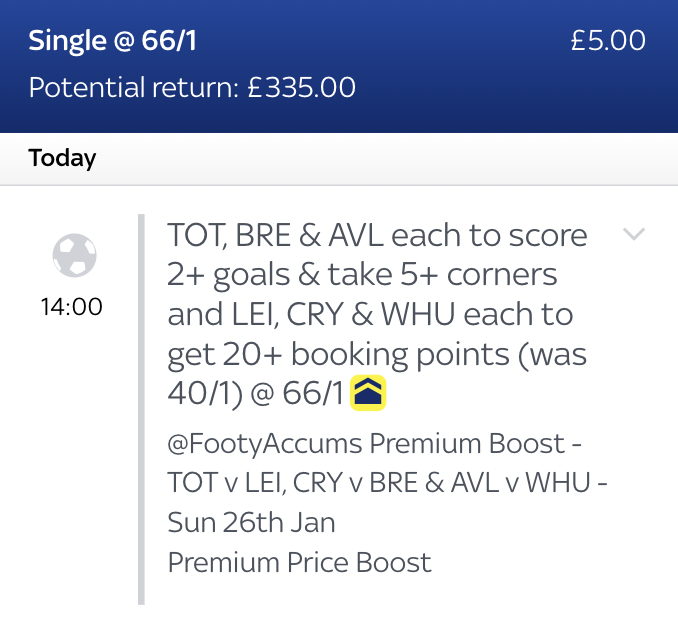 Footy Accumulators tweet media