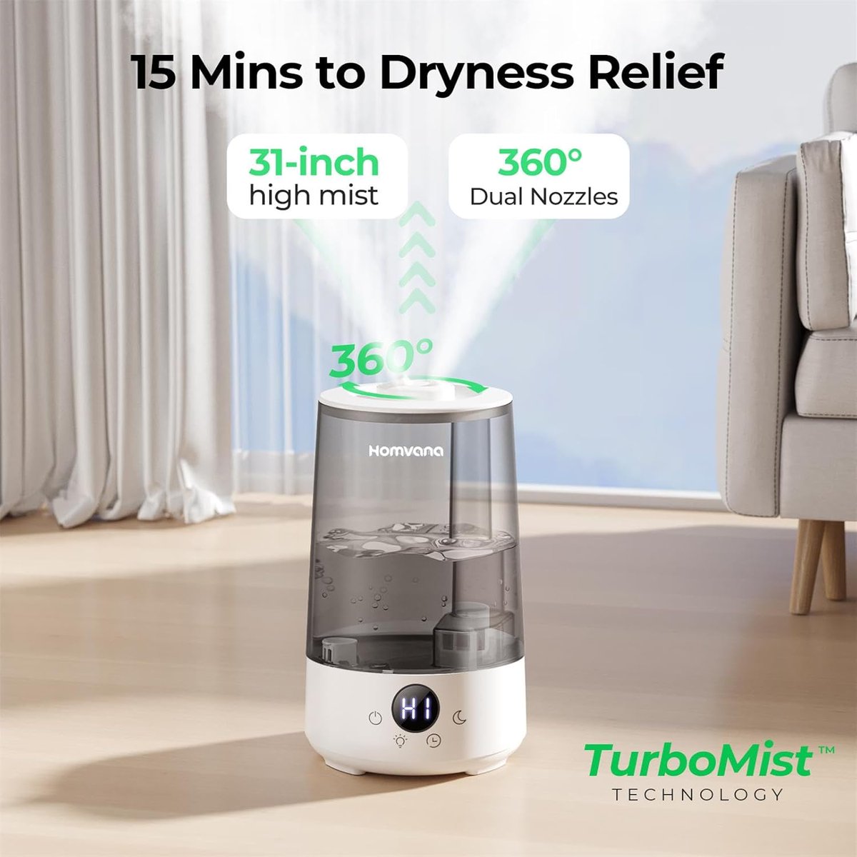 LabibTech2790's tweet image. Homvana Humidifiers for Bedroom Home
Regular Price :49.99
Discount : 40% OFF
Selling Price : 29.98
Ratings : 4.4 out of 5Average rating: 4.4 out of 5 stars
9,490 global ratings
Visit On Amazon = amzn.to/4jwlly0
Color : Grey,Black,White
#Humidifiers #HomeComfort #Bedroom