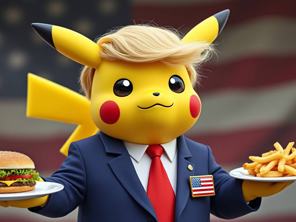 realtrumpachu's tweet photo. Trumpachu wishing everyone a fantastic Sunday! Enjoy time with your family. The future is ₿right! 🚀🔥

🟢 Ticker $MPPA 
CA: D5eRgzMxS98wX8HE2sag8umRixzHuBUaAyWbKnnqpump

#SolanaMemecoin #Solana #Trumpachu #Memecoin #MAGA #MEGA #Bullish #Bitcoin $TRUMP $SOL https://t.co/pQLNXZaCPe