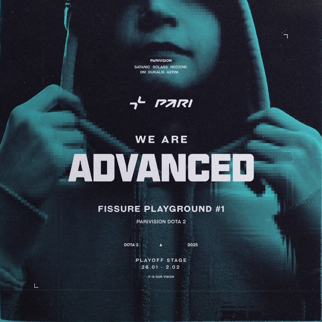 We finished the group stage with a 3-1 score and qualified for the FISSURE PLAYGROUND #1 playoff stage.

See ya at the matches on January 28 ✌🏻