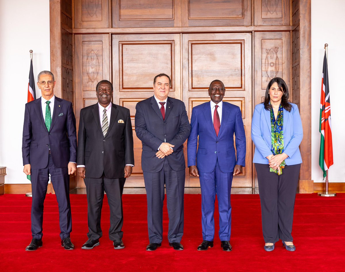 Algeria is stepping up its lobbying efforts for AUC Deputy Chair candidate Selma Haddadi, currently serving as Algeria’s ambassador to Ethiopia. 

The Algerian leader sent a special envoy accompanied by the candidate to meet President Ruto. 

Algeria, a strong supporter of