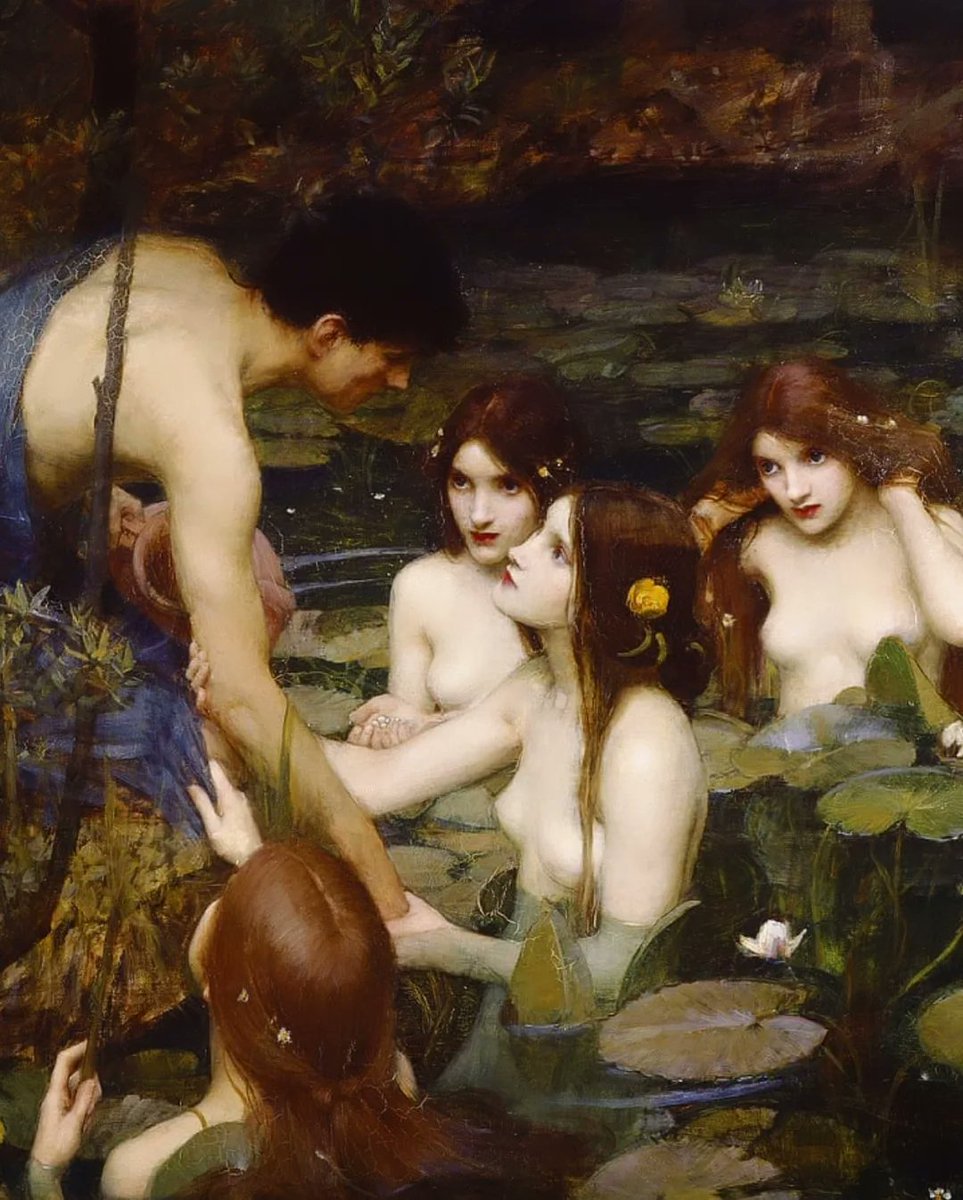 John William Waterhouse - Hylas and the Nymphs https://t.co/sST4c1wvyL