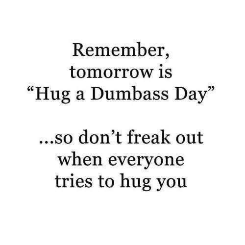 Keep that in mind tomorrow.😂