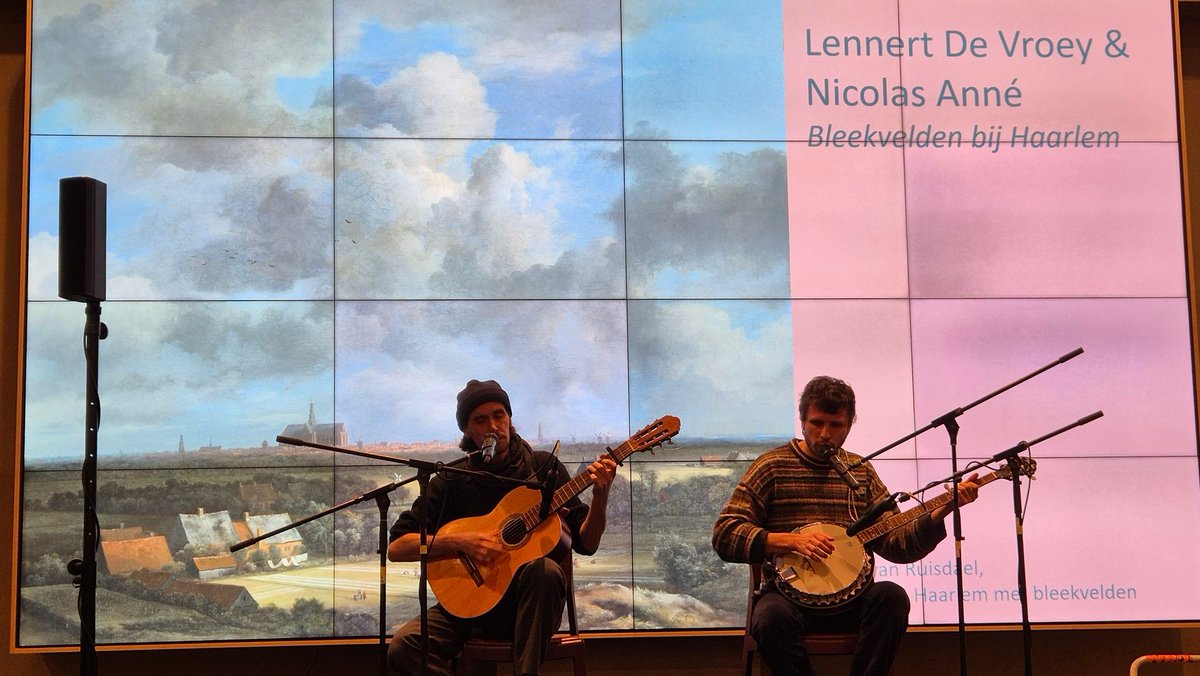 Bijzondere belevenis als bestuurslid bij <a href="/deBuren/">deBuren</a> in het megamooie <a href="/mauritshuis/">Mauritshuis</a> in Den Haag: jonge auteurs geven een kritische interpretatie van oude kunstwerken van kleppers zoals Vermeer. Knap! search.app/82W3pvraLGjGKk…