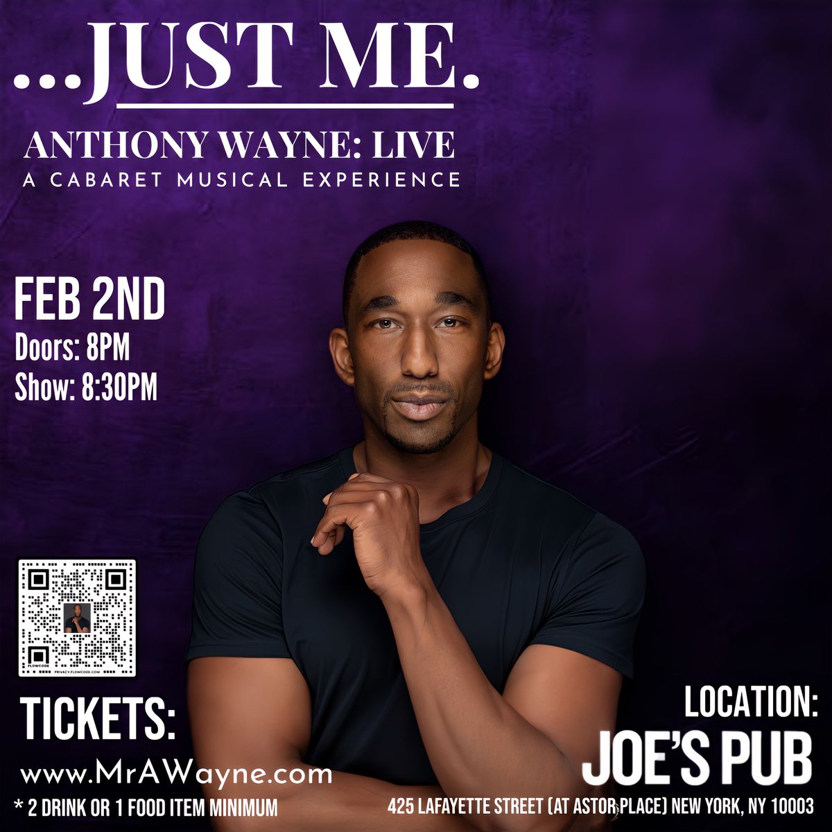 Anthony Wayne (@mrawayne) on Twitter photo 📺 WATCH <a href="/ABC7NY/">Eyewitness News</a> LIVE today at NOON for my exclusive interview with <a href="/SandraBookman7/">Sandra Bookman</a> as we chat up #JUSTME, my Cabaret Musical Experience happening NYC AT <a href="/JoesPub/">Joe’s Pub</a> 2/2/2025 at 8:30pm! ✨TICKETS: publictheater.org/productions/jo… 📺 WATCH <a href="/ABC7NY/">Eyewitness News</a> LIVE today at NOON for my exclusive interview with <a href="/SandraBookman7/">Sandra Bookman</a> as we chat up #JUSTME, my Cabaret Musical Experience happening NYC AT <a href="/JoesPub/">Joe’s Pub</a> 2/2/2025 at 8:30pm! ✨TICKETS: publictheater.org/productions/jo…