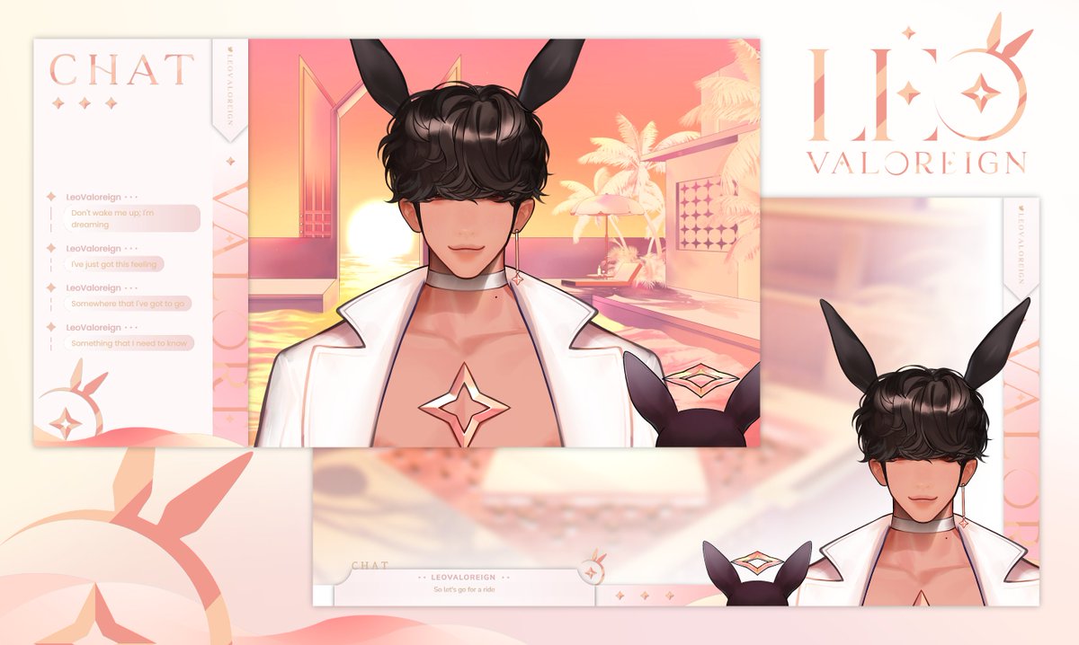 LeoValoreign's tweet photo. Overlays I designed! 🏝️
Logo: #Mymeluna
Backgrounds: #SaruMars &amp; #BangSat3D https://t.co/L0nhQQl4Df