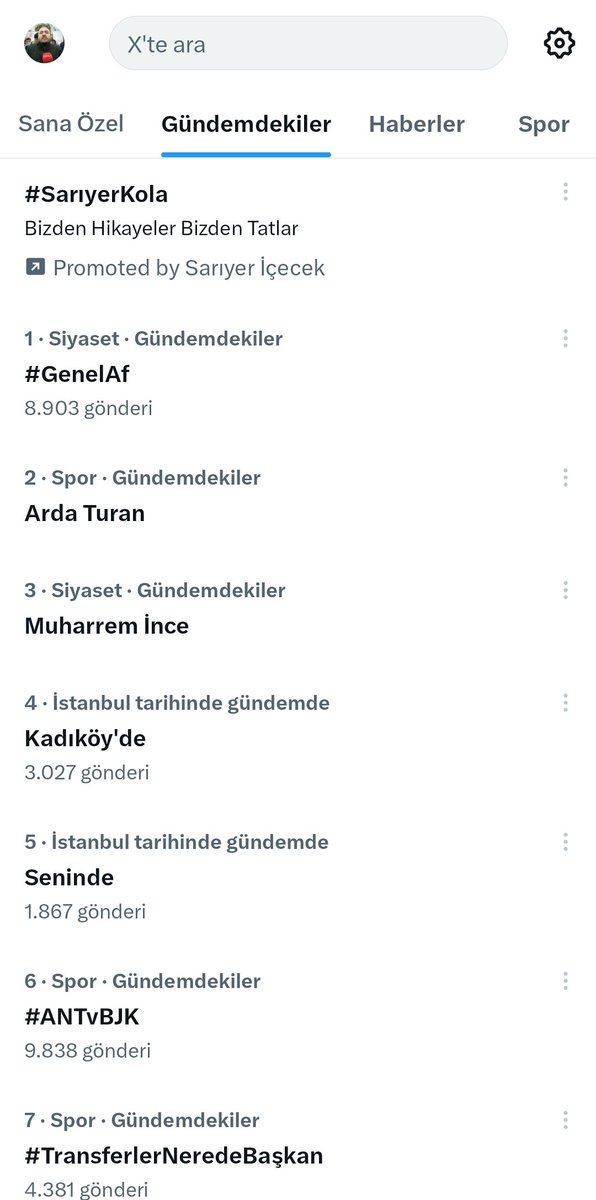 Ülkenin en önemli gündemi toplumsal barış adına sağlanabilecek bir oluşumun #GenelAf olması gerektiğini düşündüğümüz için destek veren arkadaşlarımızla birlikte gündemin ilk sırasına taşıdık. Yöneticilerin bu işi Adalet adına çözmesi gerekir.