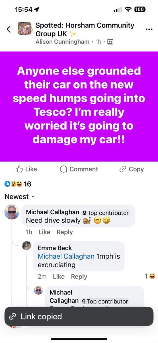 Thought <a href="/Tesco/">Tesco</a> might want to get this looked at before a big bill  for damage to cars. This is Tesco Broadbridge Heath facebook.com/share/p/18WhnL…?