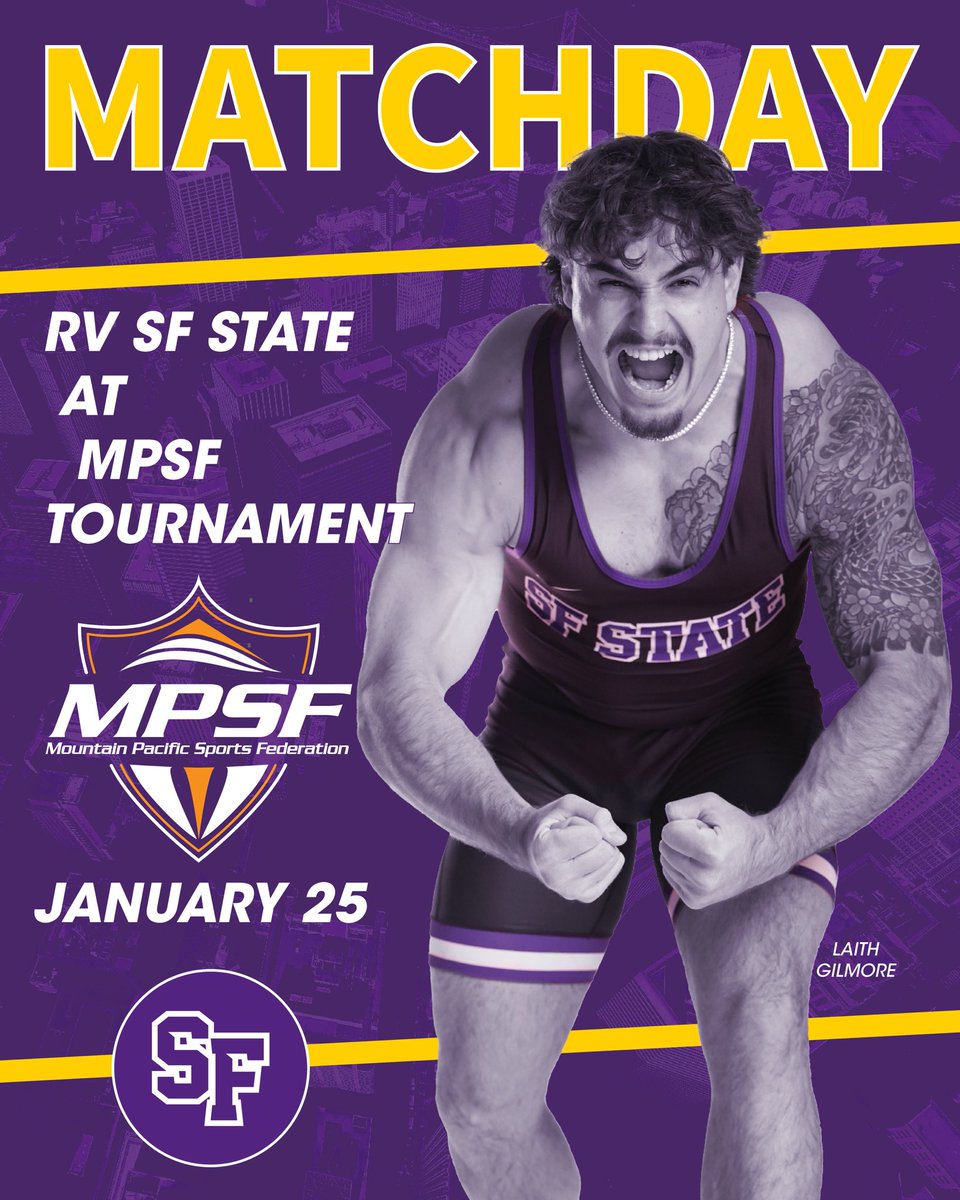 MATCHDAY! The Gators compete in the inaugural <a href="/MPSFSports/">MPSF</a> Championships, hosted by Menlo.

🕘 9 a.m.
📍 Haynes-Prim Pavilion
📊 trackwrestling.com
📺 gols.co