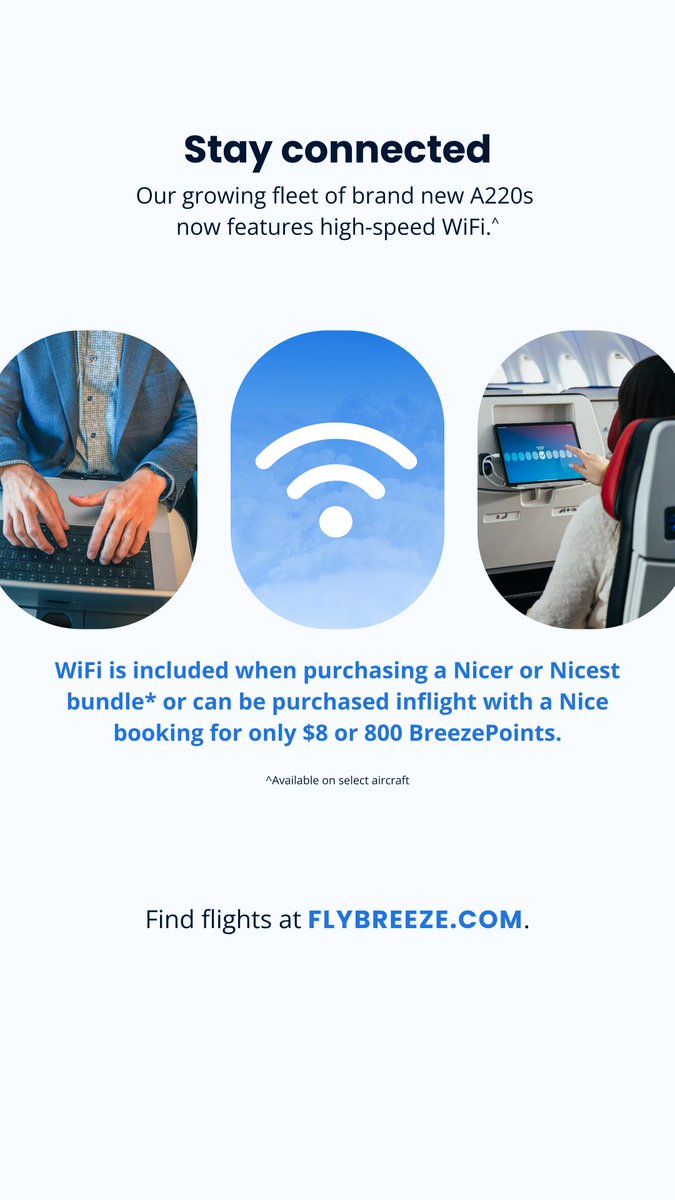 Breeze Airways tweet media