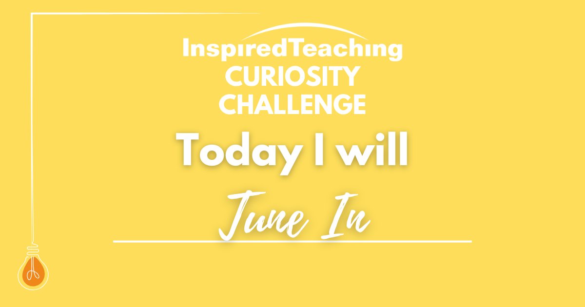 InspireTeach's tweet image. 💡In a country where our views on the news can be so very different, what do we have to do to find common ground?

It's never too late to join Inspired Teaching's Curiosity Challenge. Learn more and sign up: ow.ly/GwuJ50UH6sb

#BeCurious