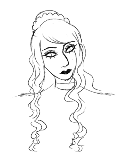 adriansarth's tweet photo. I offer y'all a sketch of Mana from December for now https://t.co/DZHzkZWBSB