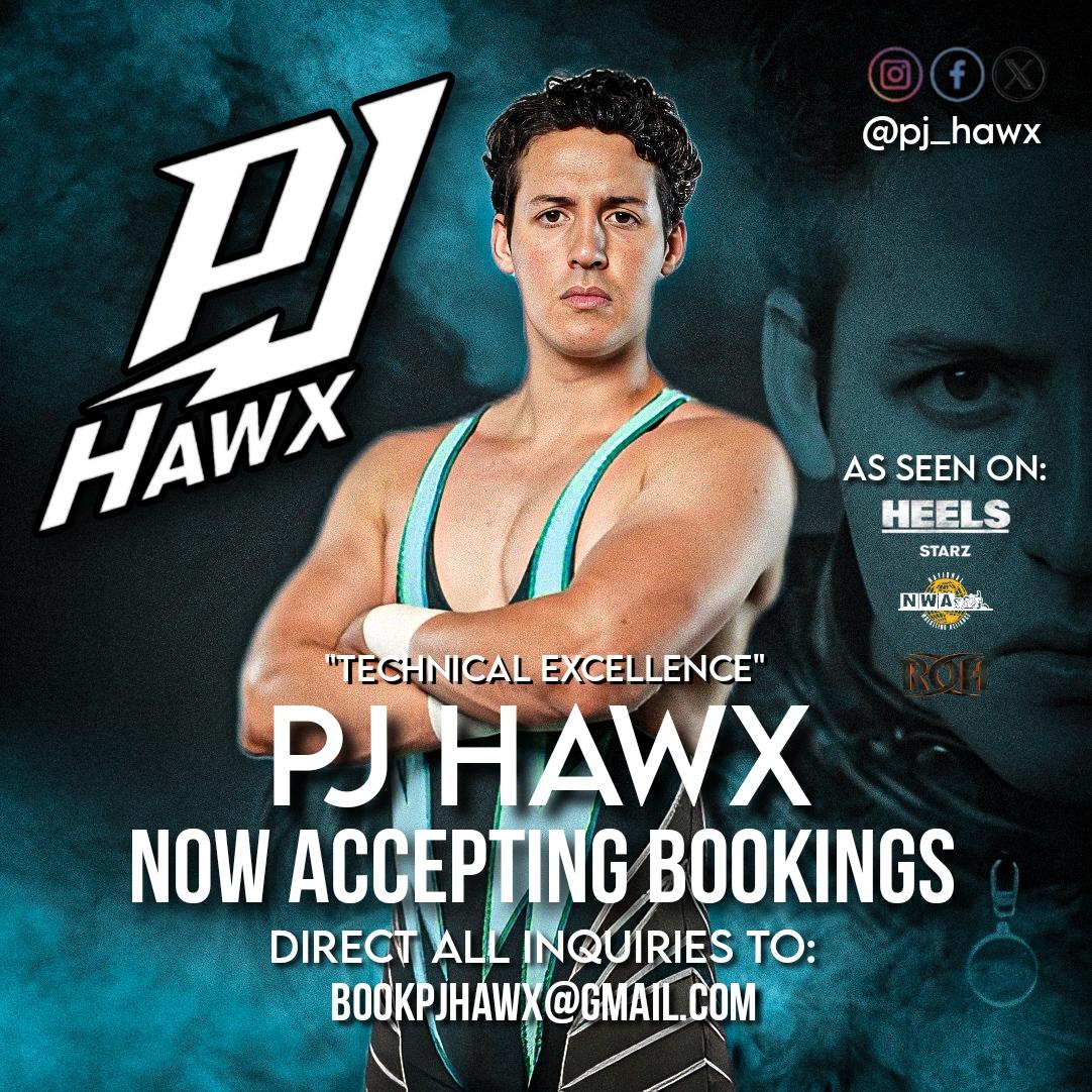 From flying high, to throwing down in the ring, I always bring my best.

Want to see me at your favorite wrestling promotion? Tag them and let them know!