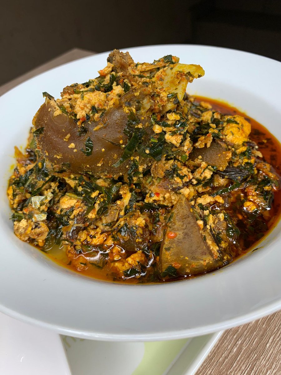 Faith_Bistro's tweet photo. Semo ,Pounded Yam, eba, wheat, Yam flour, etc 
Pick the one you think is the best for this egusi,Melon soup https://t.co/pI5yYKAMHW