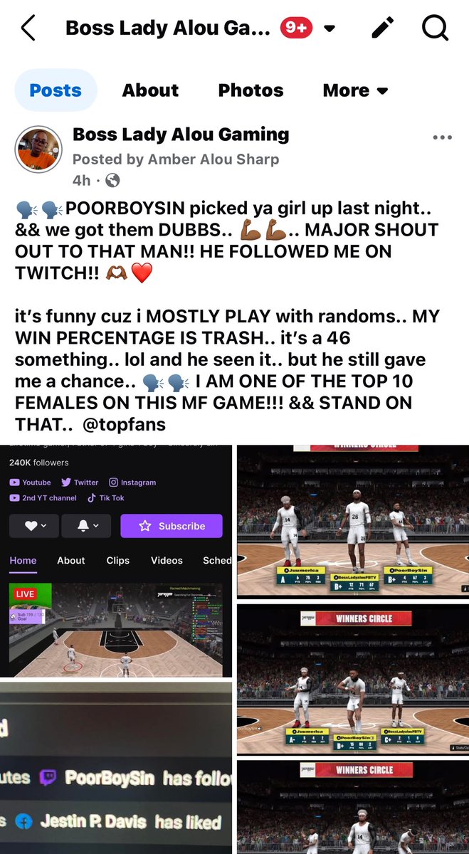 LadylouBoss's tweet photo. @SincereEBK  aye bro I just wanna say I appreciate the follow back!! As a small streamer, I’ve had the opportunity to play with some big ppl but the support not always reciprocated.. &amp;&amp; your grind is honored bro!! 🫡 you definitely a real one!! Hope we can grind again💪🏾 https://t.co/YlSsGgmBr0