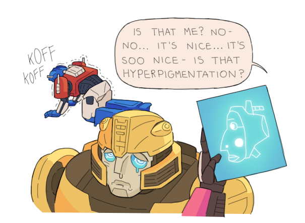 hes so artistic... (1/2) #TransformersOne