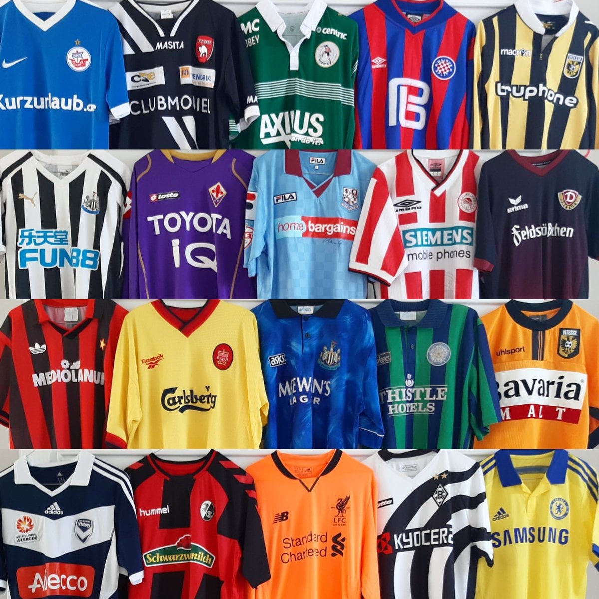 #ClassicFootballShirts