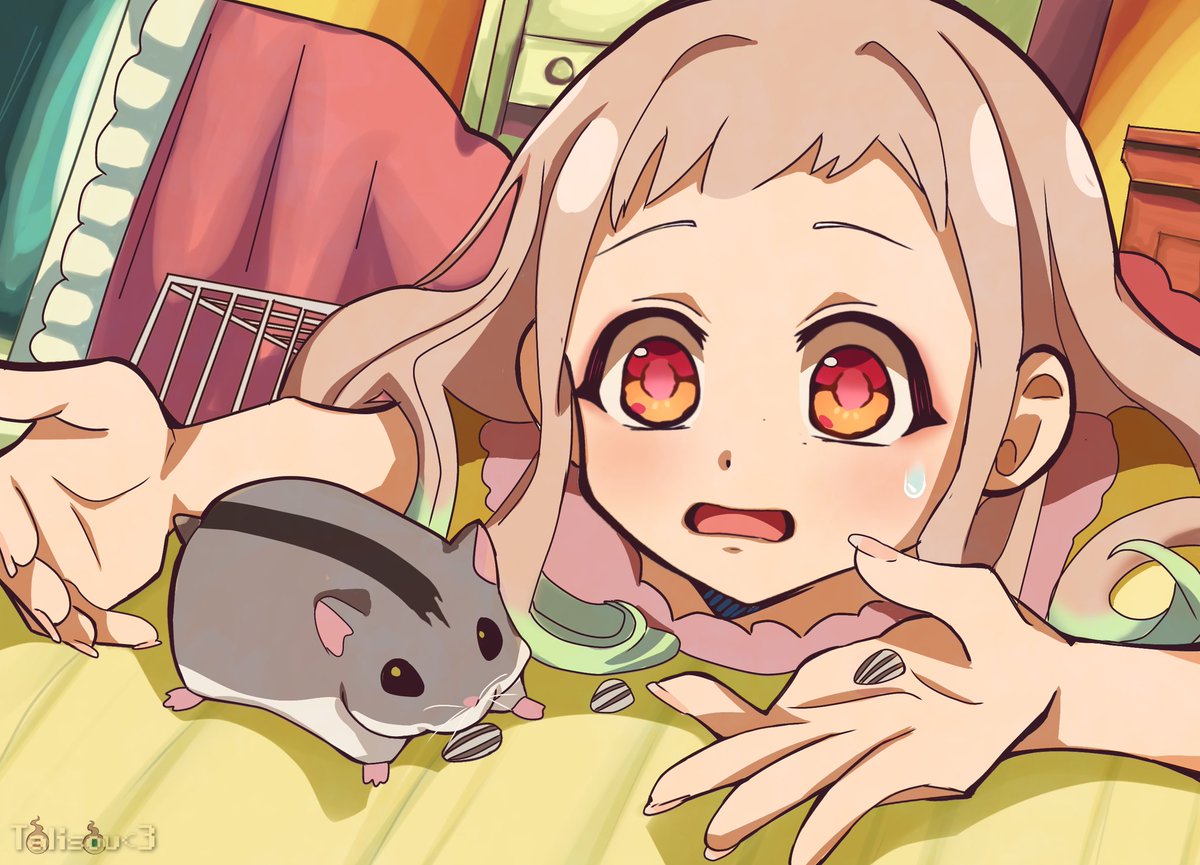 I just wanted to make it into anime style!! maybe I'll do this with some art every Sunday 🌟
#jshk #tbhk #yashironene