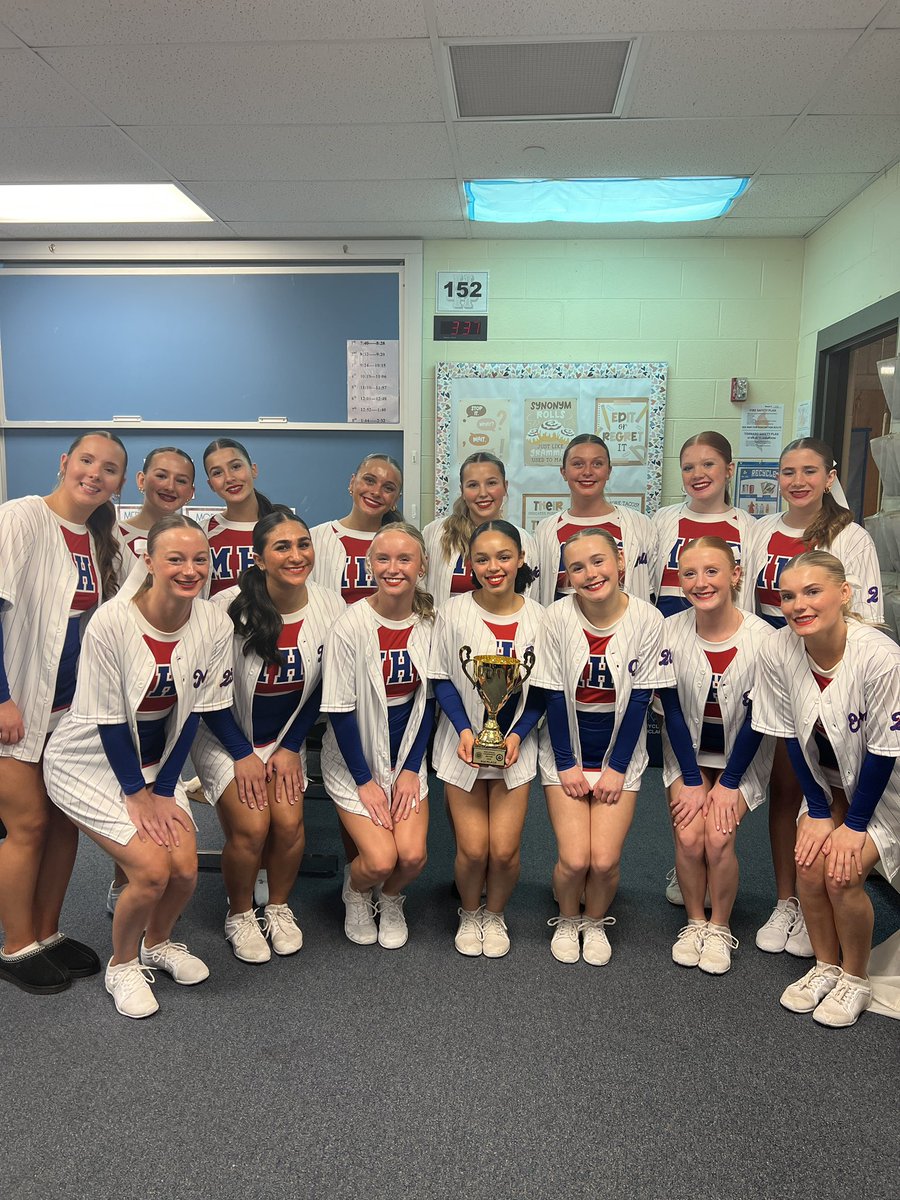 We are so proud of our Monarchs! BMS is your BITS Champion in Junior High Build, and MHS brings home 2nd in D1 Build🥇🥈 Both routines competed with upgrades this week and we can’t wait to see how they finish out their season at OCC’s in 3 weeks ♥️💙🦁 #ptbm