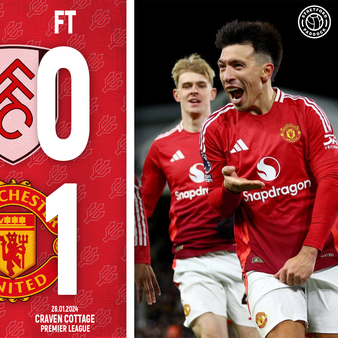 StretfordPaddck's tweet photo. ✅ It wasn't pretty, but United take all three points back to Manchester! 🤩

#MUFC #FULMUN https://t.co/Pn8sLaMFBh