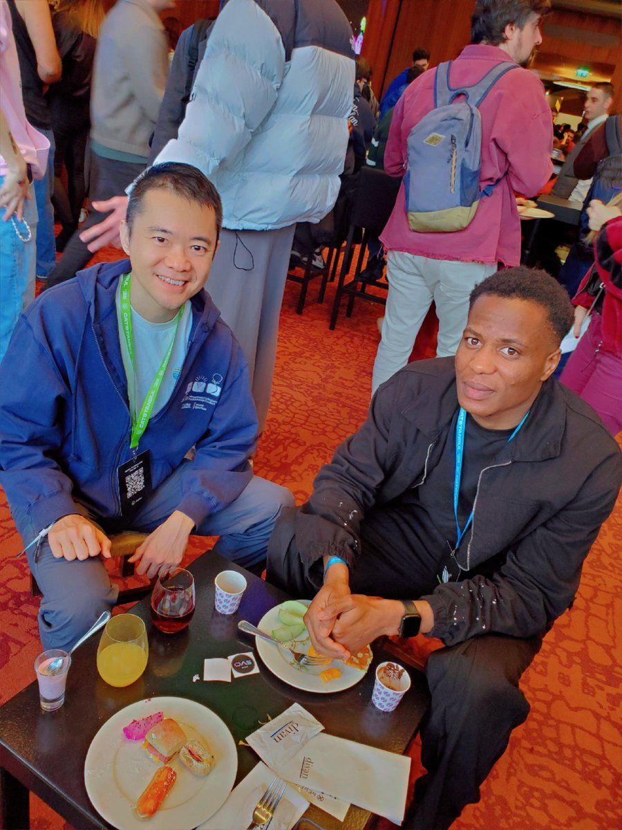 Sir_Bilyuzz's tweet photo. Honored to connect with @melvinzzy at #Catstanbul2025! Grateful for your visionary insights on #Jupiverse & #blockchaincommunity. Your vision inspires us to strive for a decentralized future. Thank you for sharing your wisdom! #JupiterCommunity #Catstanbul https://t.co/pfGTsbKPuP