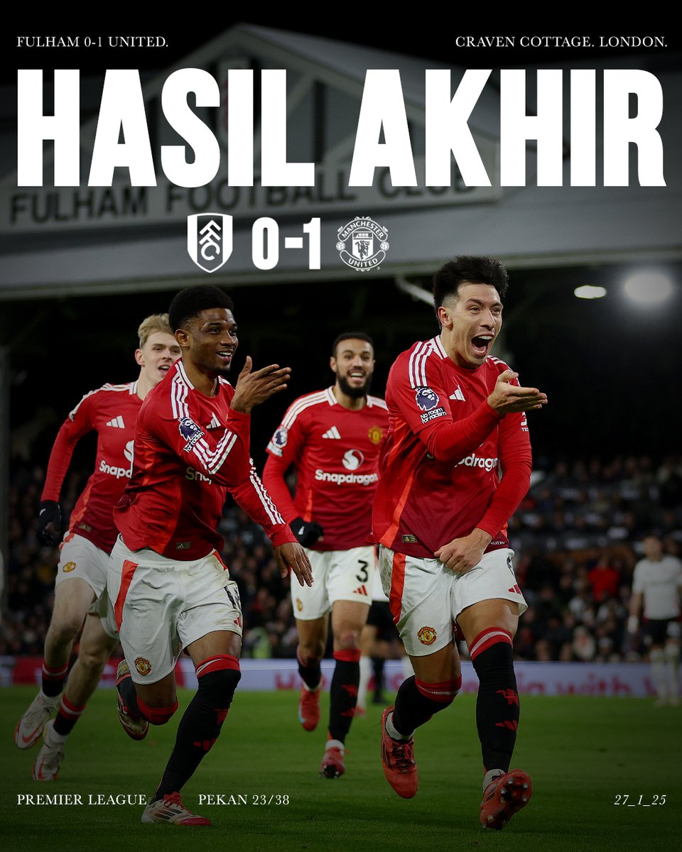 🪼 Ubur-ubur, ikan lele
😌 Libur panjang hati aman tenteram le

#MUFC || #FULMUN